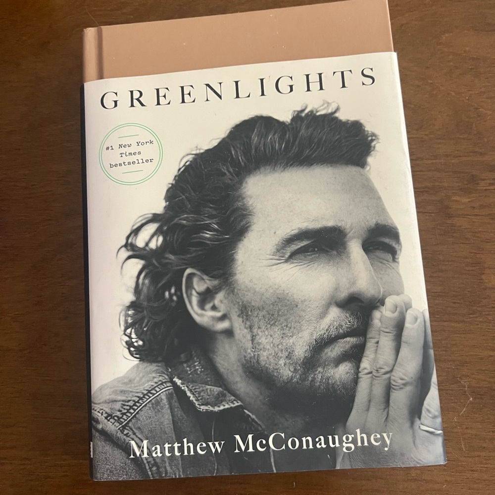 Greenlights by Matthew McConaughey - Hardcover Book